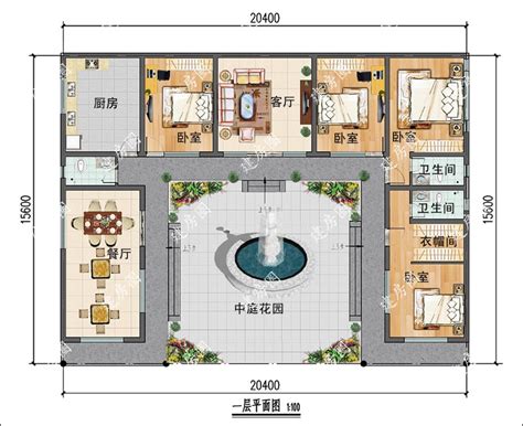 三合院平面圖|8 間三合院格局的超愜意鄉間住宅 